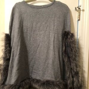 Fur Poncho